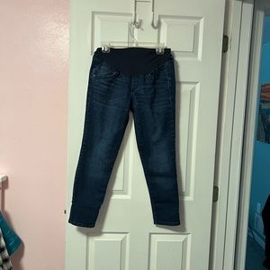 A glow crop jeans